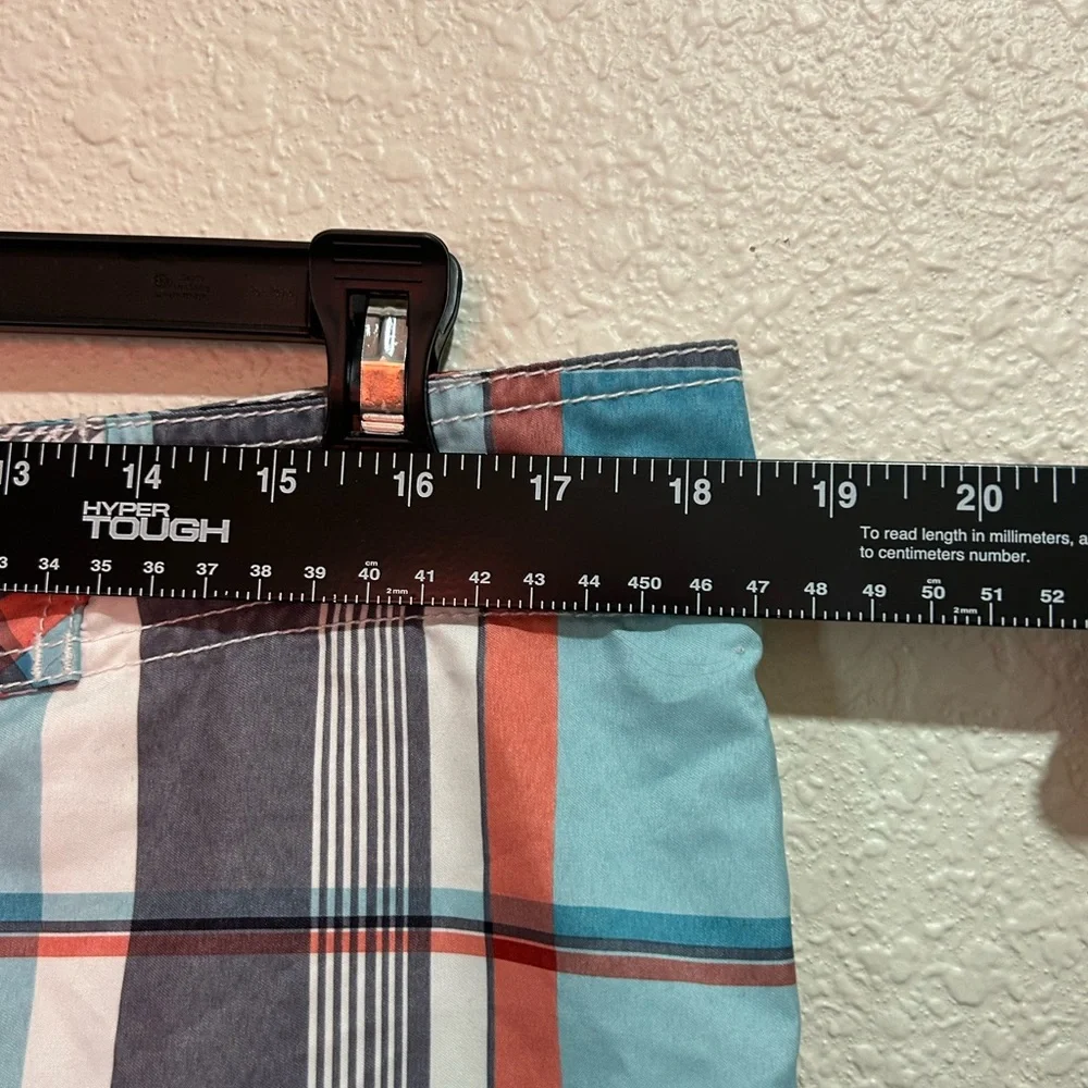 Men's Plaid‎ Swim Shorts Size Large